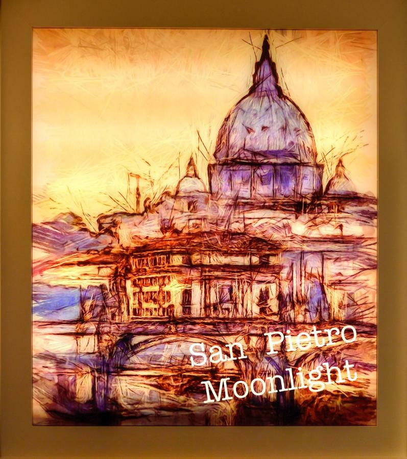 San Pietro Moonlight Luxury Apartment ローマ エクステリア 写真